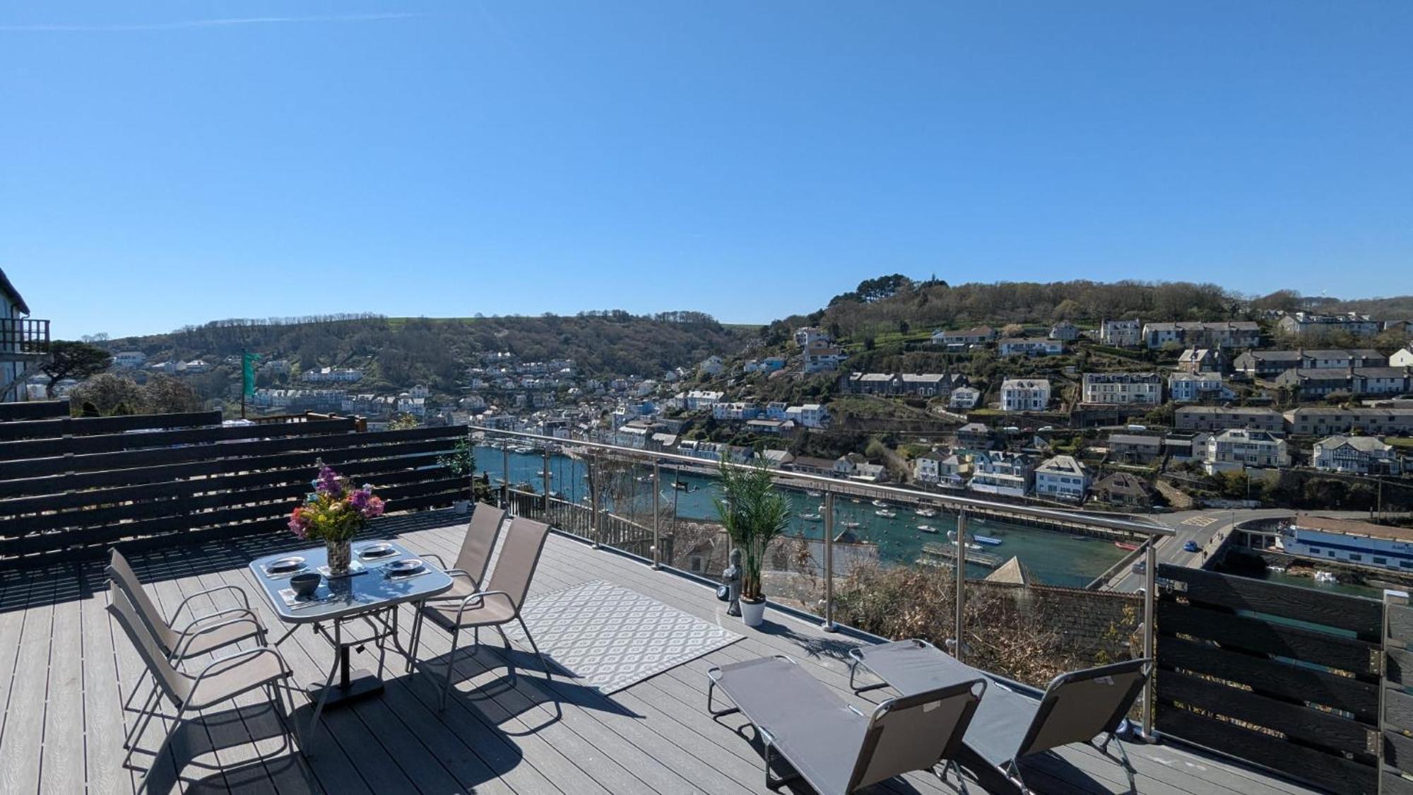 The Hillocks, Looe - Two Bedroom House With Fabulous Views Of Looe Town And Harbour Eksteriør billede
